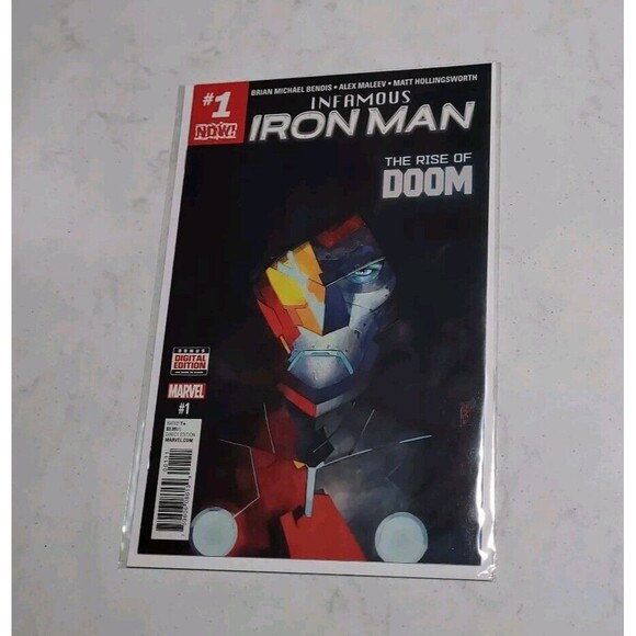INFAMOUS IRON MAN 1# 1ST TONY STARK AI Marvel 1st Print High Grade Dr Doom - Picture 1 of 3